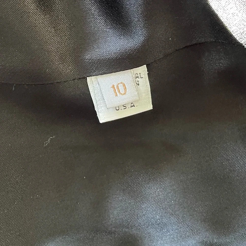 Fluerette Cashmere Wool Ruffled Collar 3 button coat size 10 GUC - Picture 10 of 10